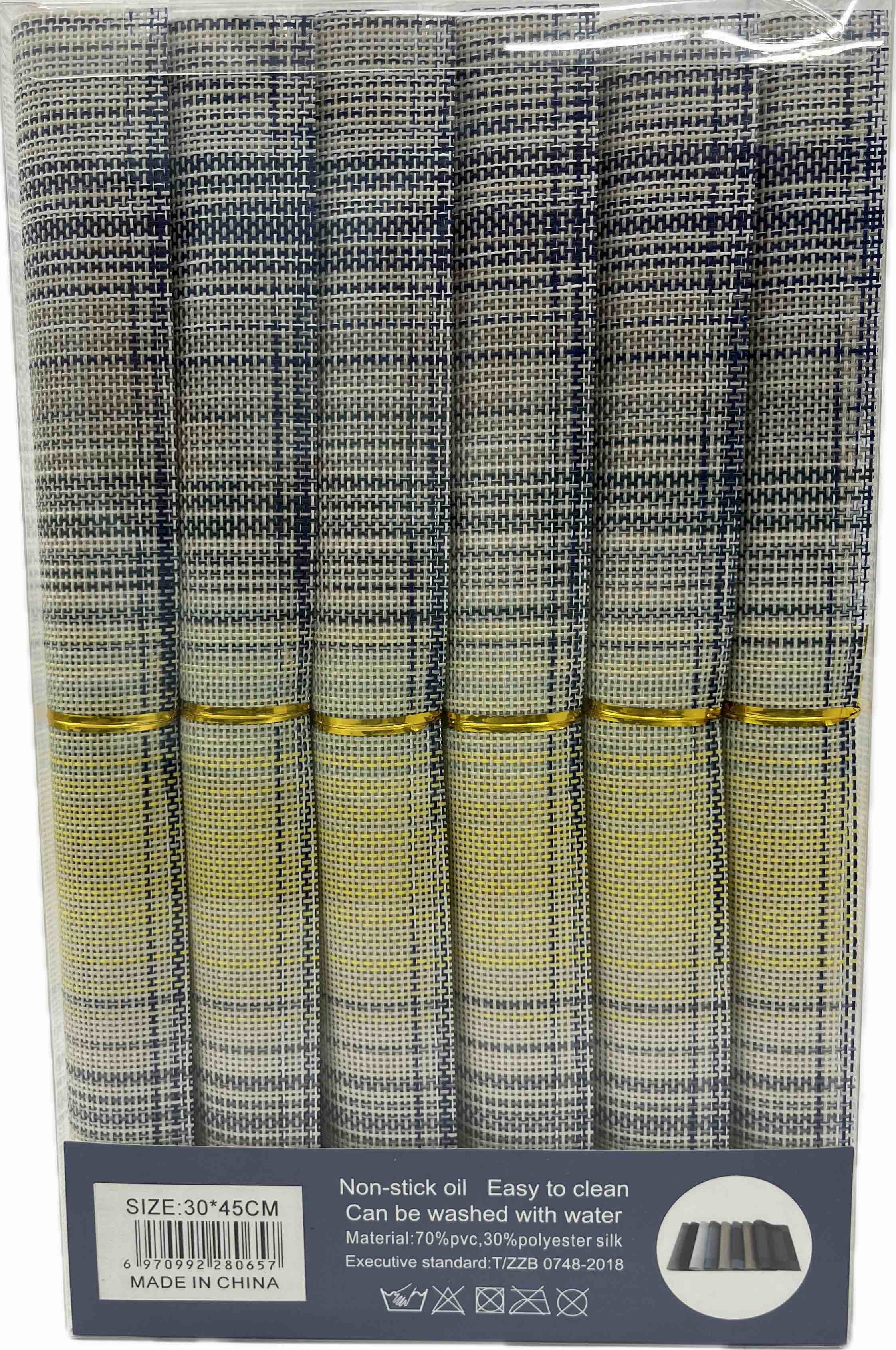 Placemats 6pc Set 30cm X 45cm