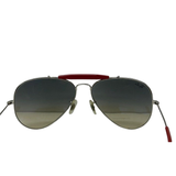 SUNGLASS-RAY BAN/MN/RED/SILVER RAY BAN RB3407