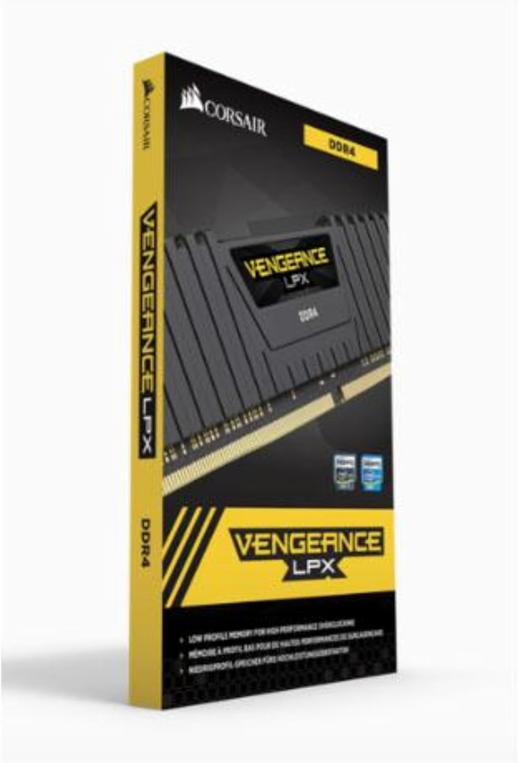 CORSAIR Vengeance LPX Black CMK8GX4M2A2400C16 DDR4 DRAM 2400MHz C16 Memory Kit 8GB 2x4GB Secondary image