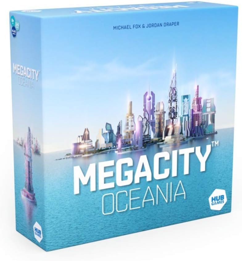 HUB Megacity Oceania Board Game Secondary image