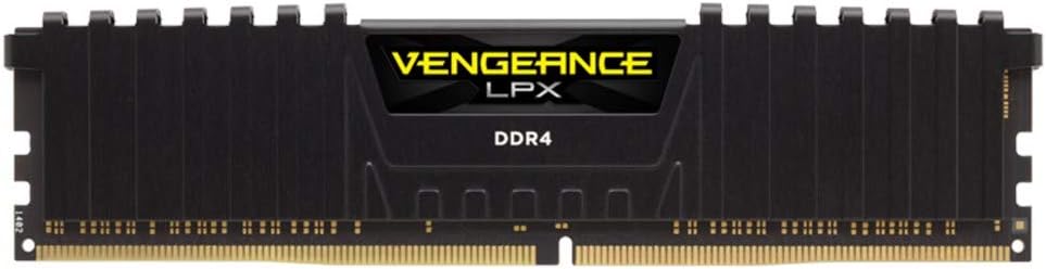 CORSAIR CMK8GX4M1D3000C16 Vengeance LPX Desktop Memory Black 8GB Kit