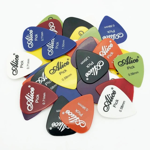 Alice AP 100Q 100Pcs Acoustic Electric Guitar Picks Matte ABS Antiskid Plectrum Secondary image