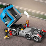 LEGO City 60408 Car Transporter Truck With Sports Cars Playset