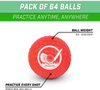 GoSports Foam Golf Practice Balls 64 Pack