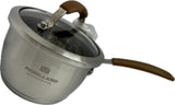 Mork And Land Stainless Steel Milk And Steamer Pot 16cm