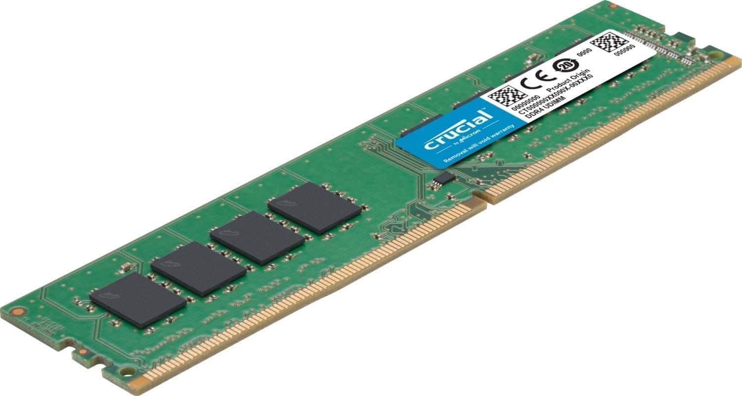 Crucial RAM 16GB DDR4 2666 MHz CL19 Desktop Memory CT16G4DFRA266. Green Secondary image