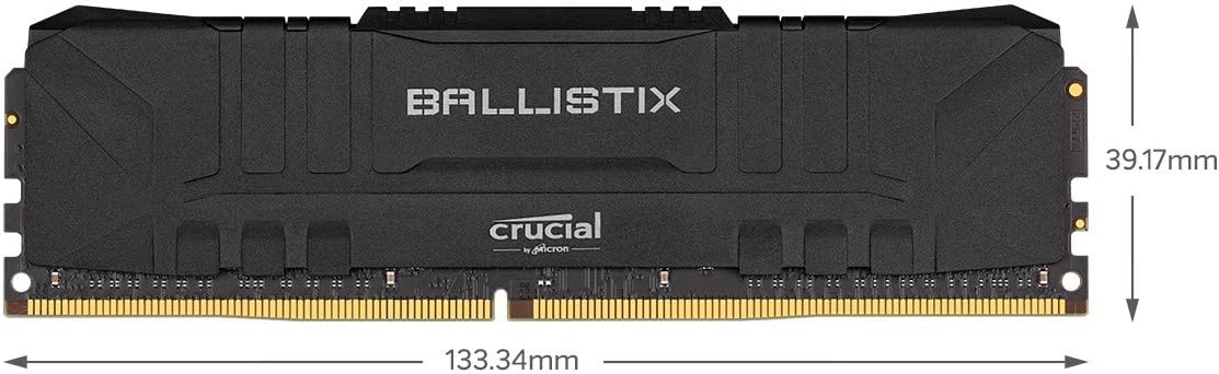 Crucial BL8G36C16U4W Ballistix 3600 MHz DDR4 DRAM Desktop Gaming Memory Kit White 16GB 8GBx2 Secondary image