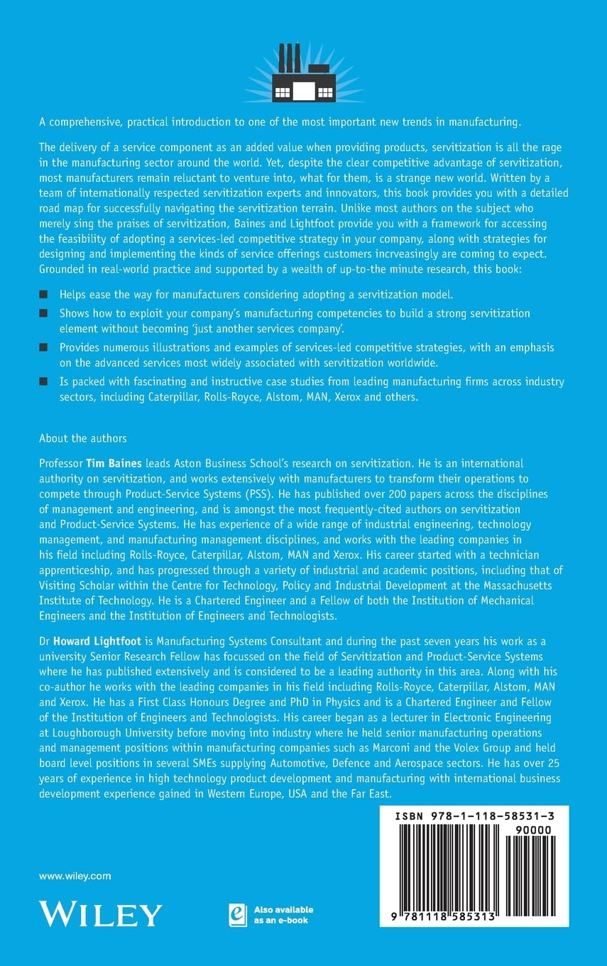 Made To Serve How Manufacturers Can Compete Through Servitization And Product Service Systems Hardcover Illustrated Secondary image