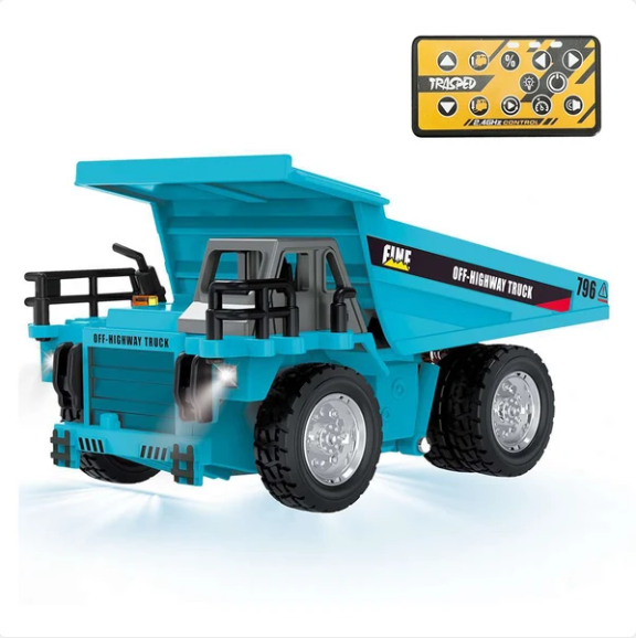Mini Remote-Controlled Diecast Flatbed Truck