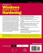 Professional Windows Desktop And Server Hardening Paperback Illustrated