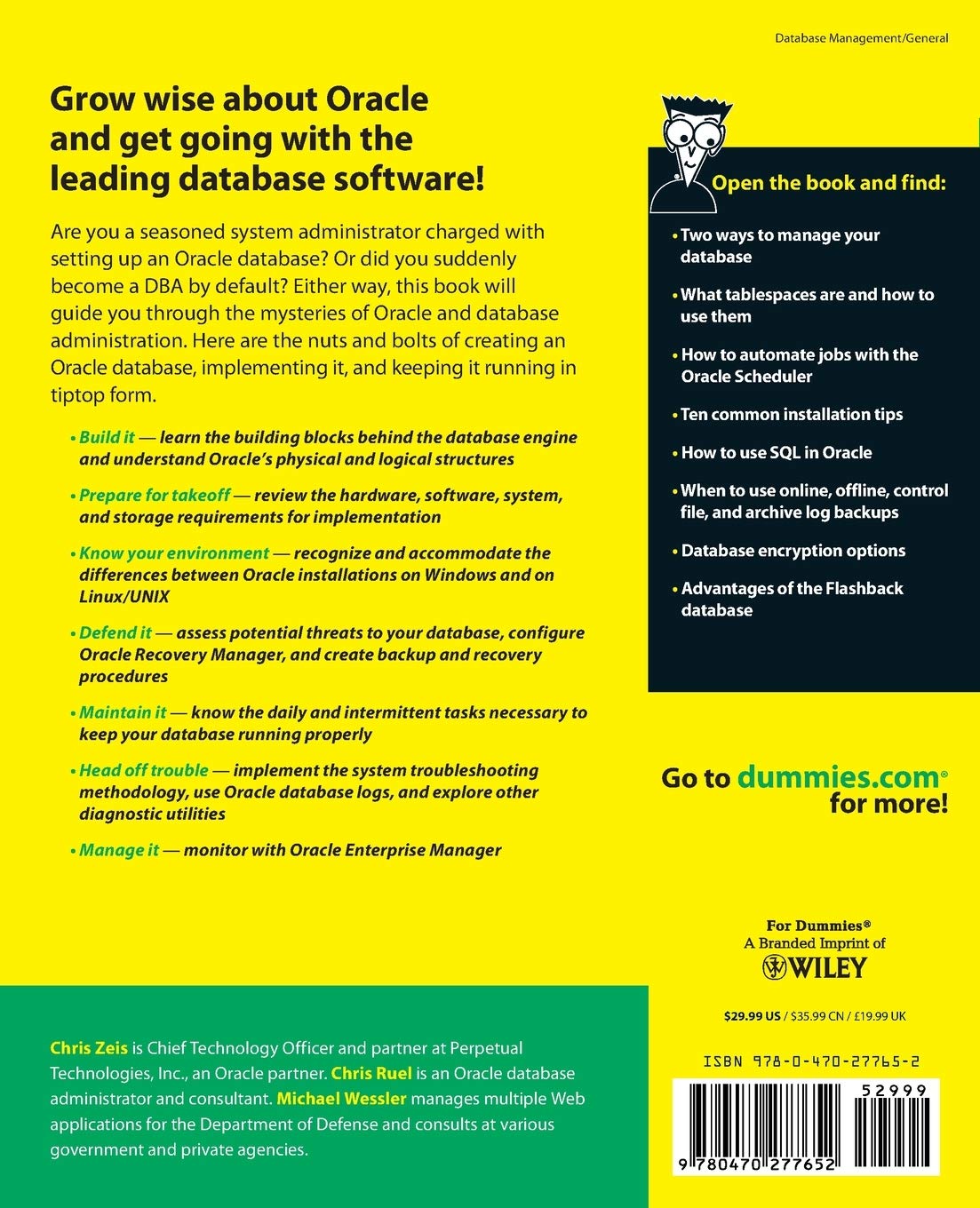 Oracle 11g For Dummies Paperback Secondary image