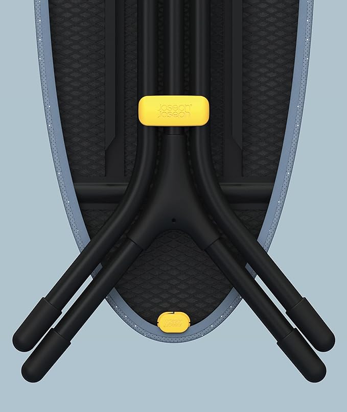 Joseph Joseph 50005 Glide Ironing Board with Compact Legs, Grey/Yellow