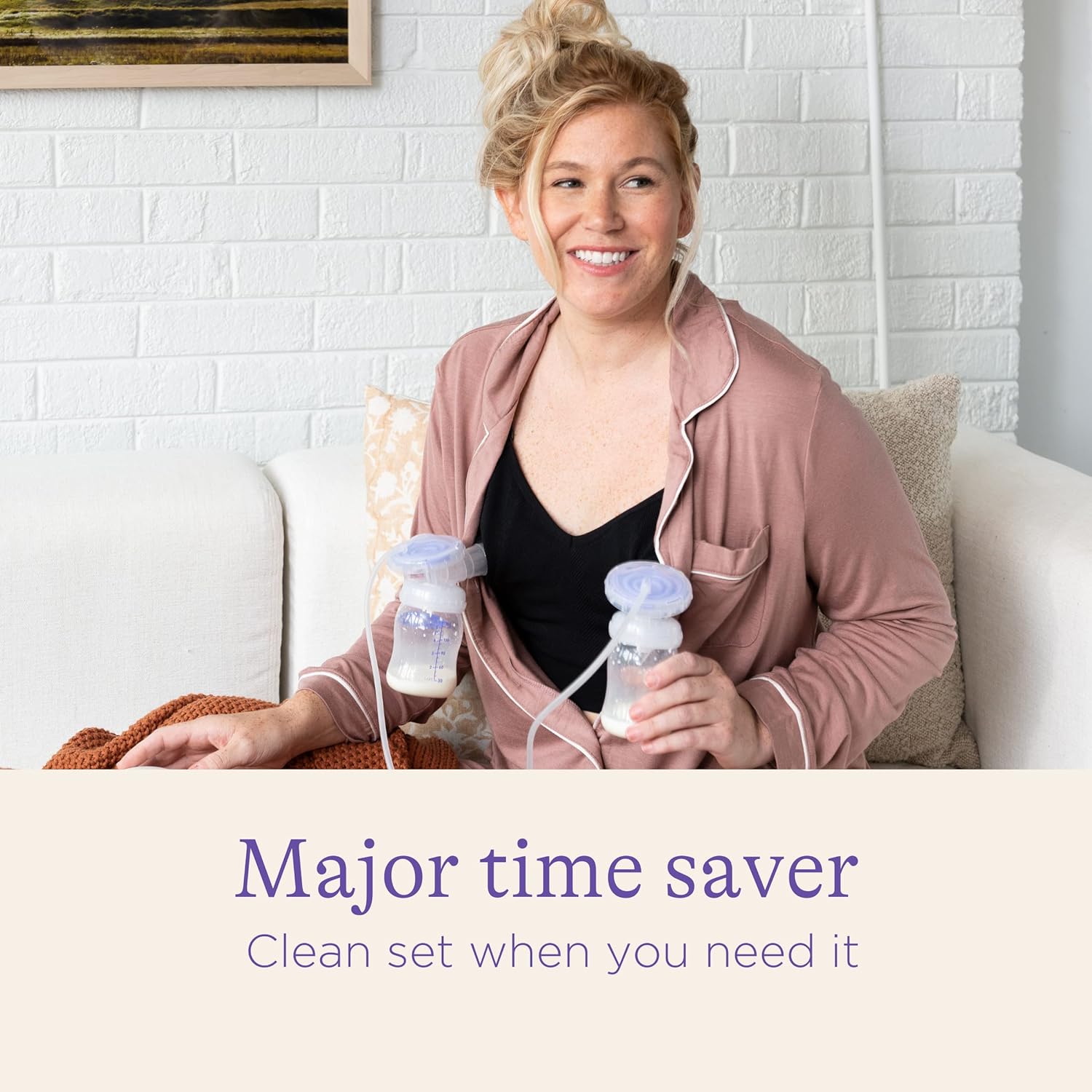 Lansinoh Extra Breast Pumping Set BPA Free And BPS Free Secondary image