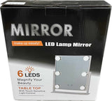 LED Lamp Tabletop Mirror