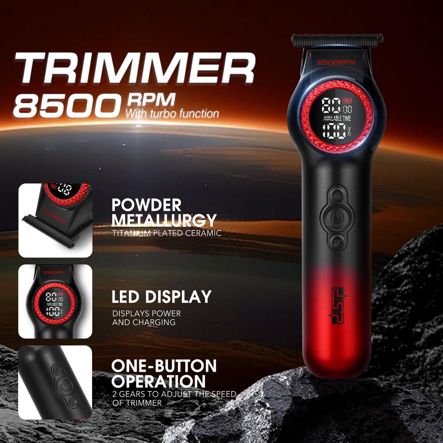 DSP 91414 Hair Trimmer For Men Secondary image