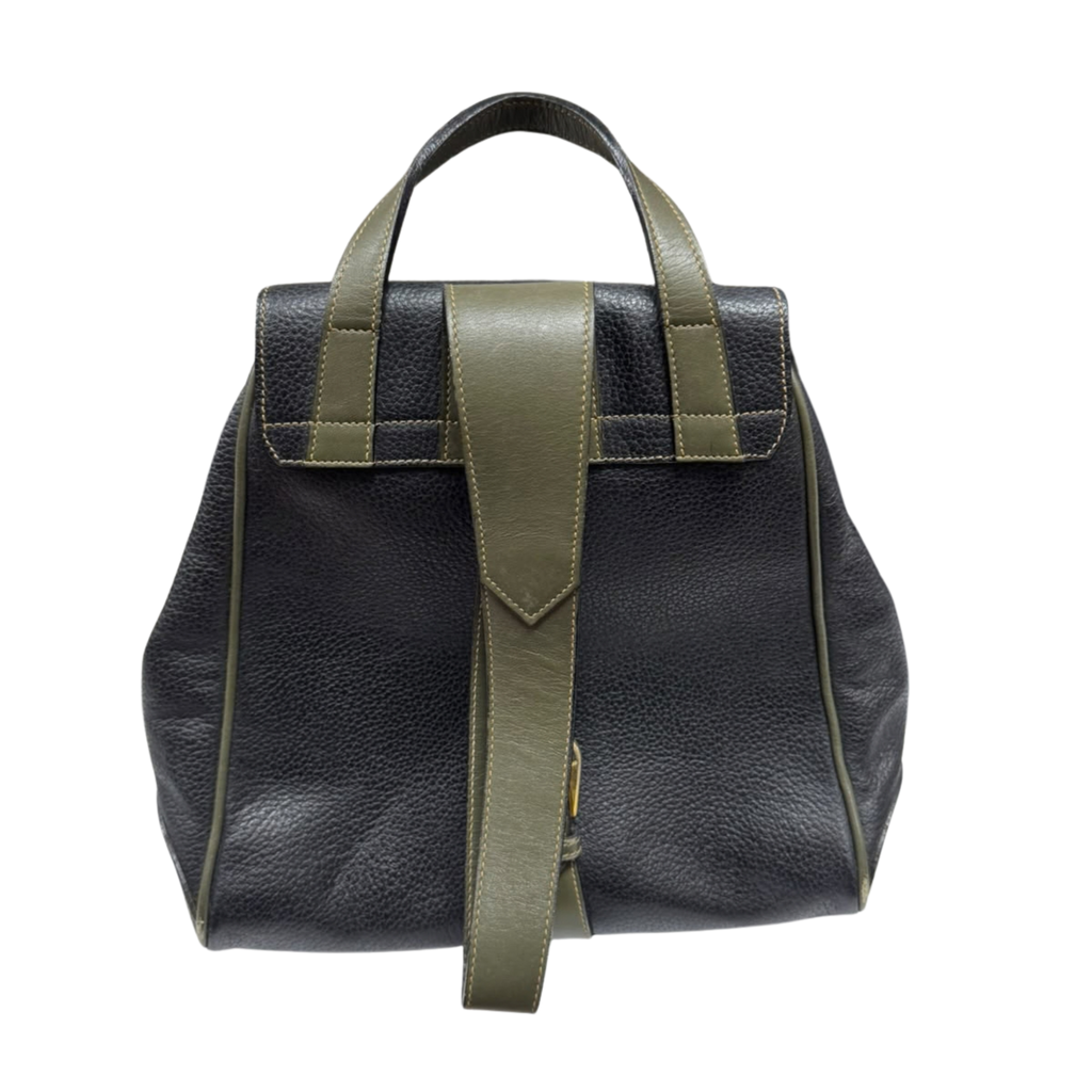 A Testoni Dinamico Leather Sling Bag