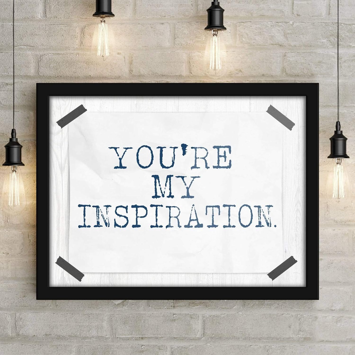 Poster Hub YouRe My Inspiration Inspirational Art Decor Secondary image