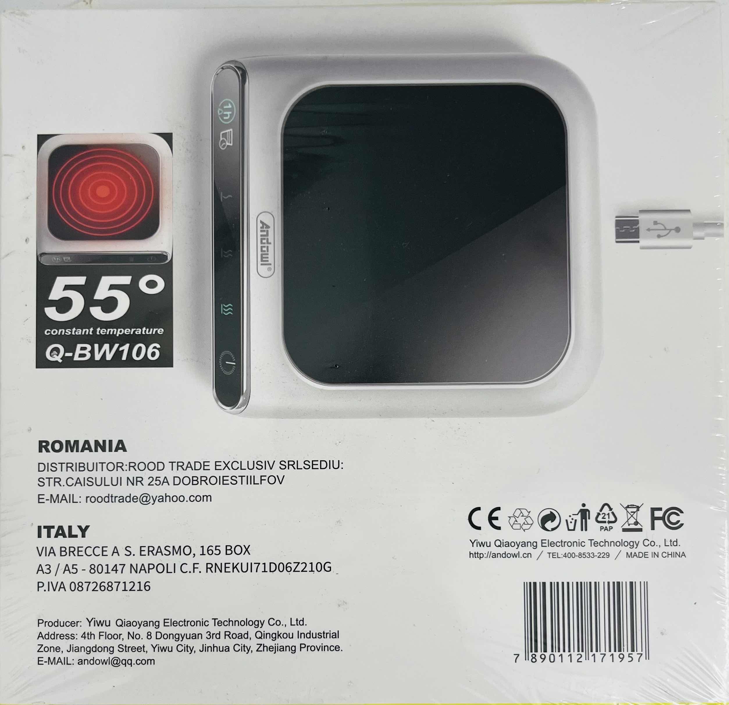 Andowl QBW106 Insulation Coaster Secondary image