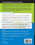 The Budget Building Book For Nonprofits A Step By Step Guide For Managers And Boards