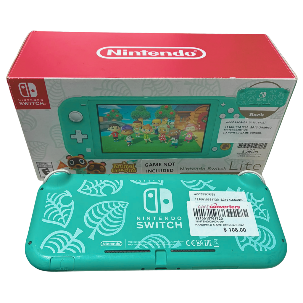 Nintendo Switch Lite Animal Crossing New Horizons Timmy And Tommy Aloha Edition