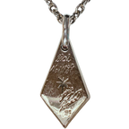 Silver 925 Big Hand Sun Pendant Necklace 25.7G