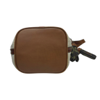Burberry Camouflage Trimmed Ashby Bucket Bag