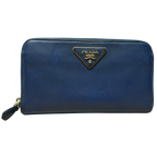 Prada Saffiano Leather ZipAround Wallet