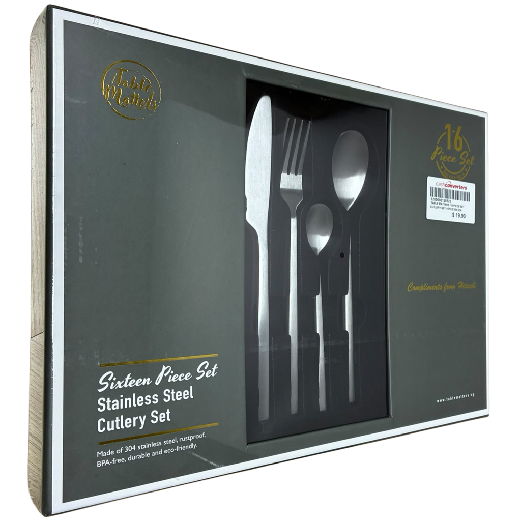 Table Matters 16 Piece Stainless Steel Cutlery Set