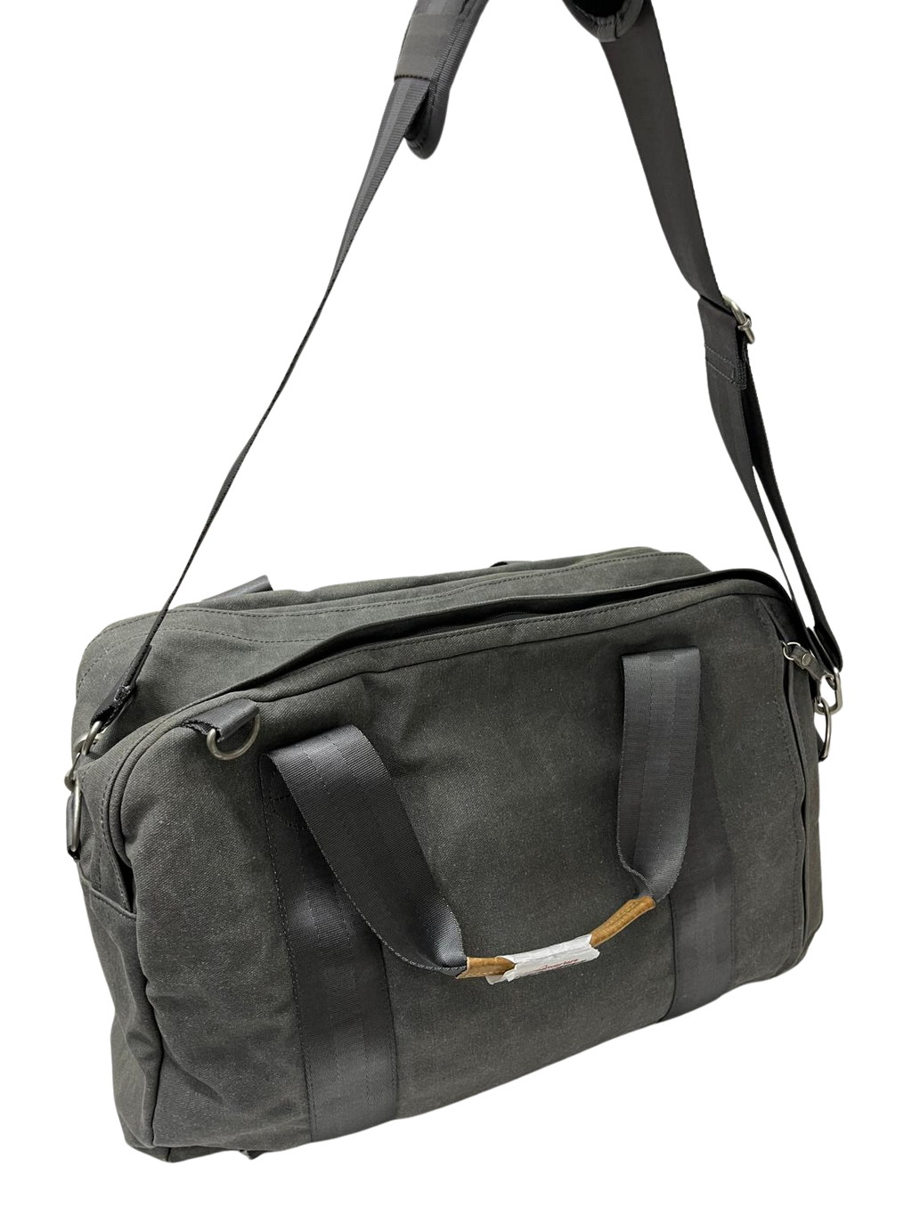 Qwstion Weekender Canvas Tote Washed Grey