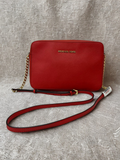 Michael Kors Jet Set Small Saffiano Leather Crossbody Bag