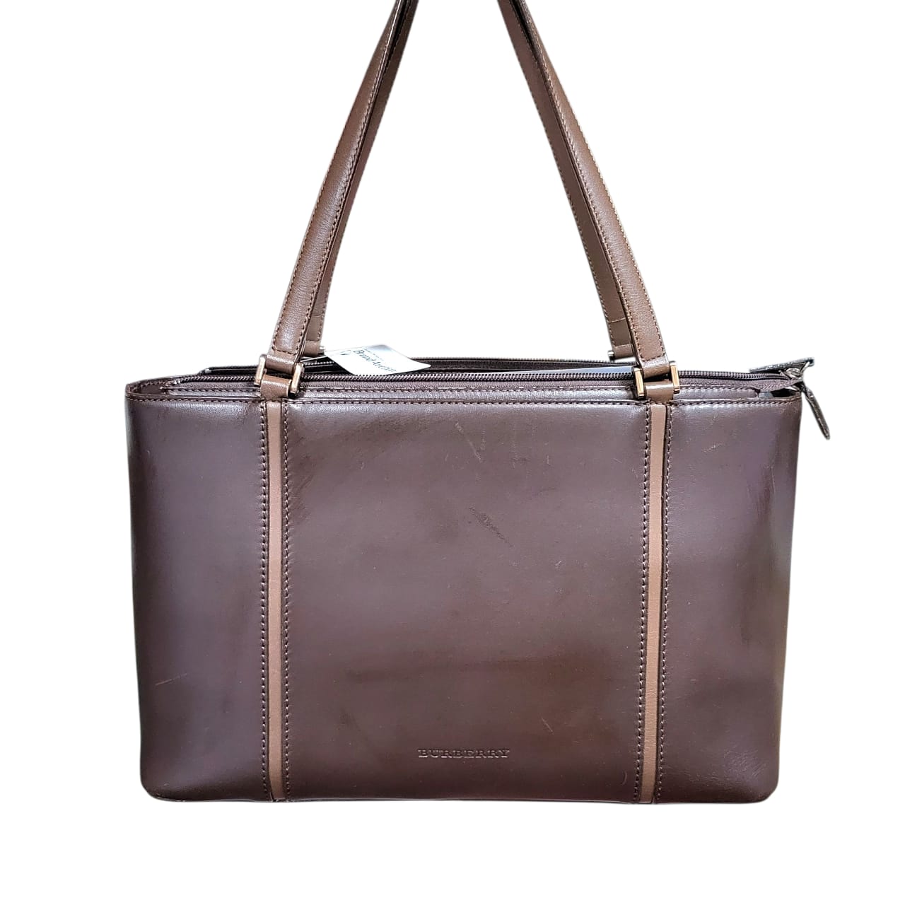 Burberry Pony-Style Brown Calfskin Shoulder Bag Main image