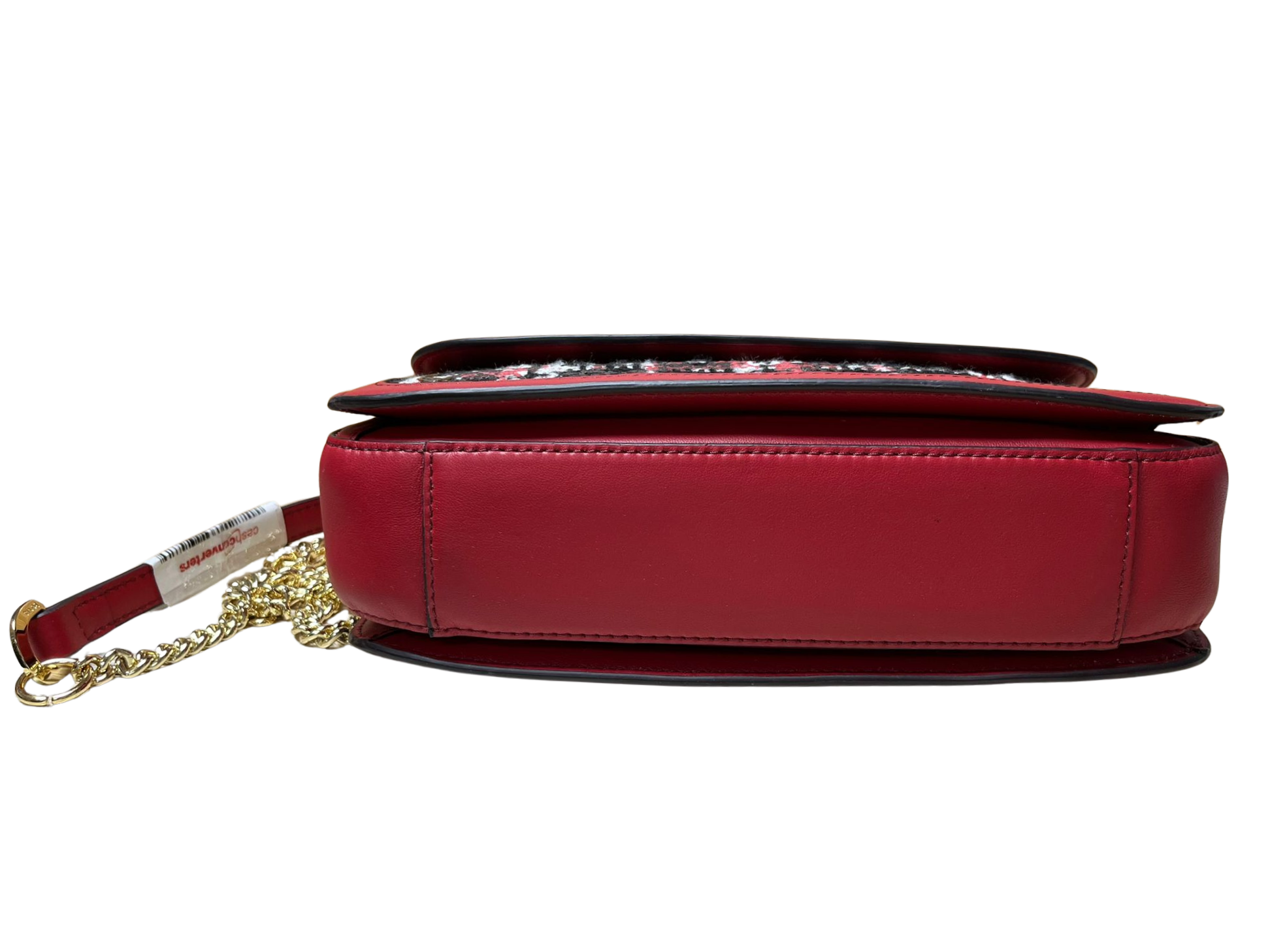 Bonia Canvas Sling Red Bag