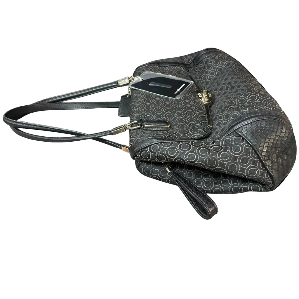 Coach Madison Op Art Pearlescent Madeline East West Satchel