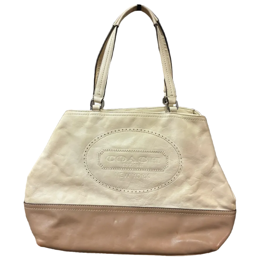 Coach K1220 19391  Hampton Weekend Perforated Leather Tote