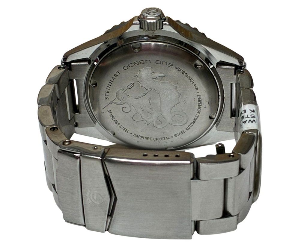 Steinhart Ocean One Vintage Military Automatic Watch Stainless Steel