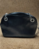 Rebecca Minkoff Lou Shoulder Bag Black Leather