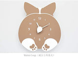 Chubby Corgi Hip Wall Clock M209