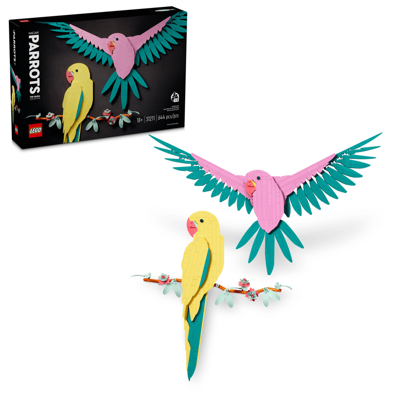 LEGO 31211 The Fauna Collection Macaw Parrots Main image