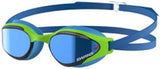 Swans SR81M MIT PAF SMBL Outdoor Adult Insert Mirror Technology Swim Goggles Smoke Flash Blue
