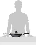Tefal Cook Easy B50394 - Wok pan, 32CM, Non-IH
