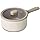NEOFLAM Chou Chou 18cm Saucepan, Non-Stick Xtrema Ceramic Coating, Silicone Rimmed Glass Lid