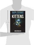 EXPLODING KITTENS Imploding Kittens: This is the First Expansion of Exploding Kittens, Black