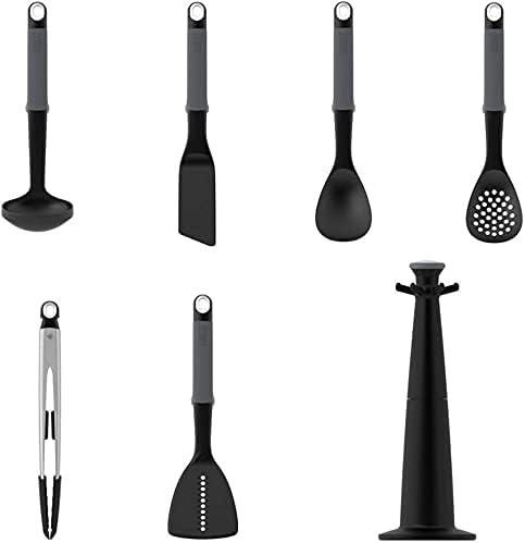 Joseph Joseph Elevate Carousel Set With Tongs Grey Set Of 6 Secondary image