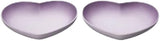 Le Creuset Heart Dish, Small, Powder Purple (2 Pieces)