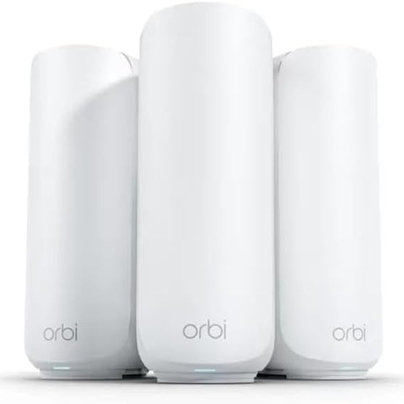 NETGEAR Orbi 370 Series Dual Band BE5000 WiFi 7 Mesh Network System RBE373 3 Pack