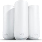 NETGEAR Orbi 370 Series Dual Band BE5000 WiFi 7 Mesh Network System RBE373 3 Pack