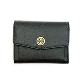 Tory Burch Black Leather Trifold Wallet