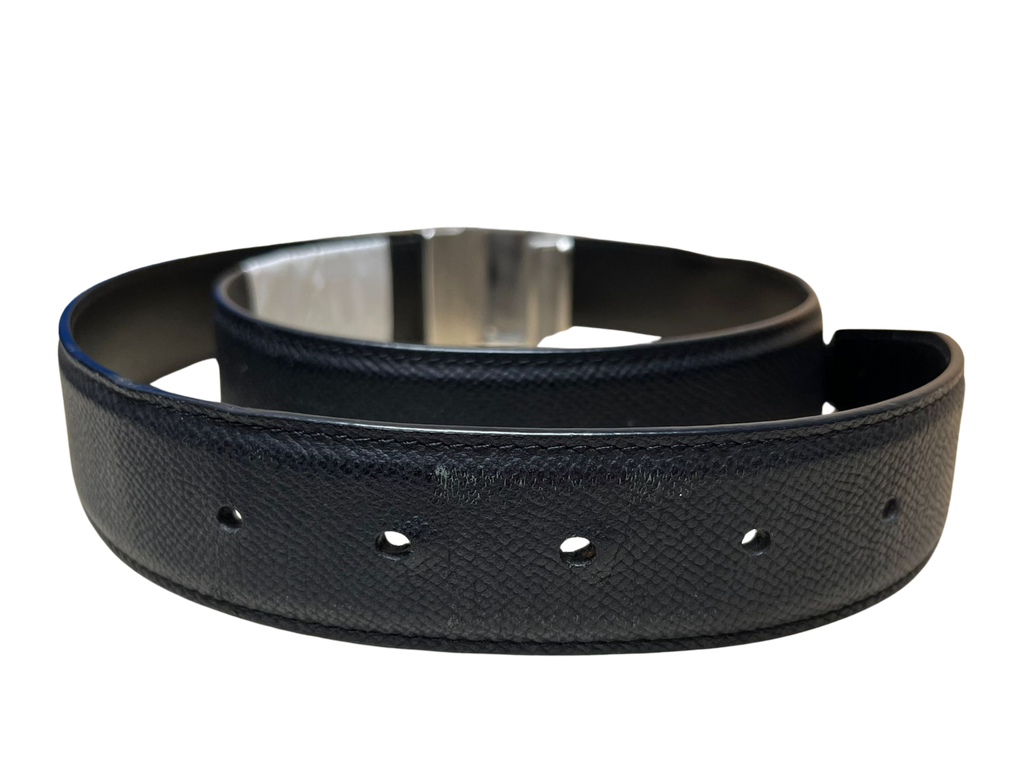 Braun Buffel Leather Belt Black