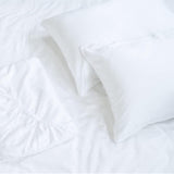 Weavve Home Lyocell Fitted Sheet Set Super King Size Sand Taupe
