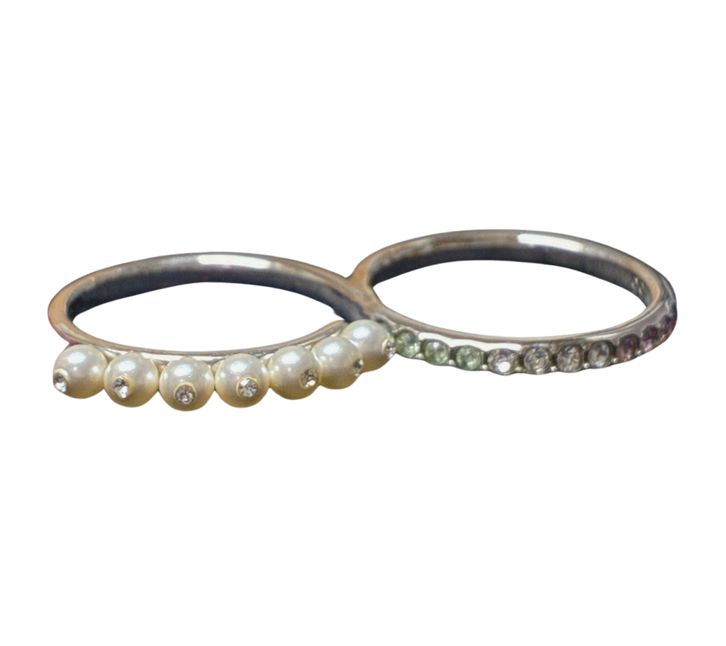 Swarovski 5111697 Double Calista Ring Size 55